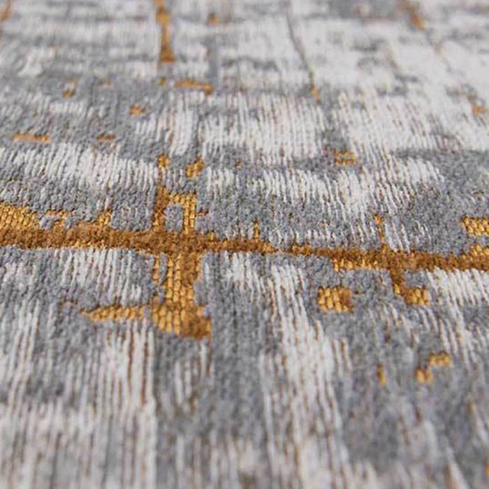 Vintage Floor Rug - Mad Men Columbus Gold 8419