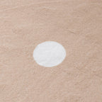 Round Kids Room Rug - Cloudy Dots Beige