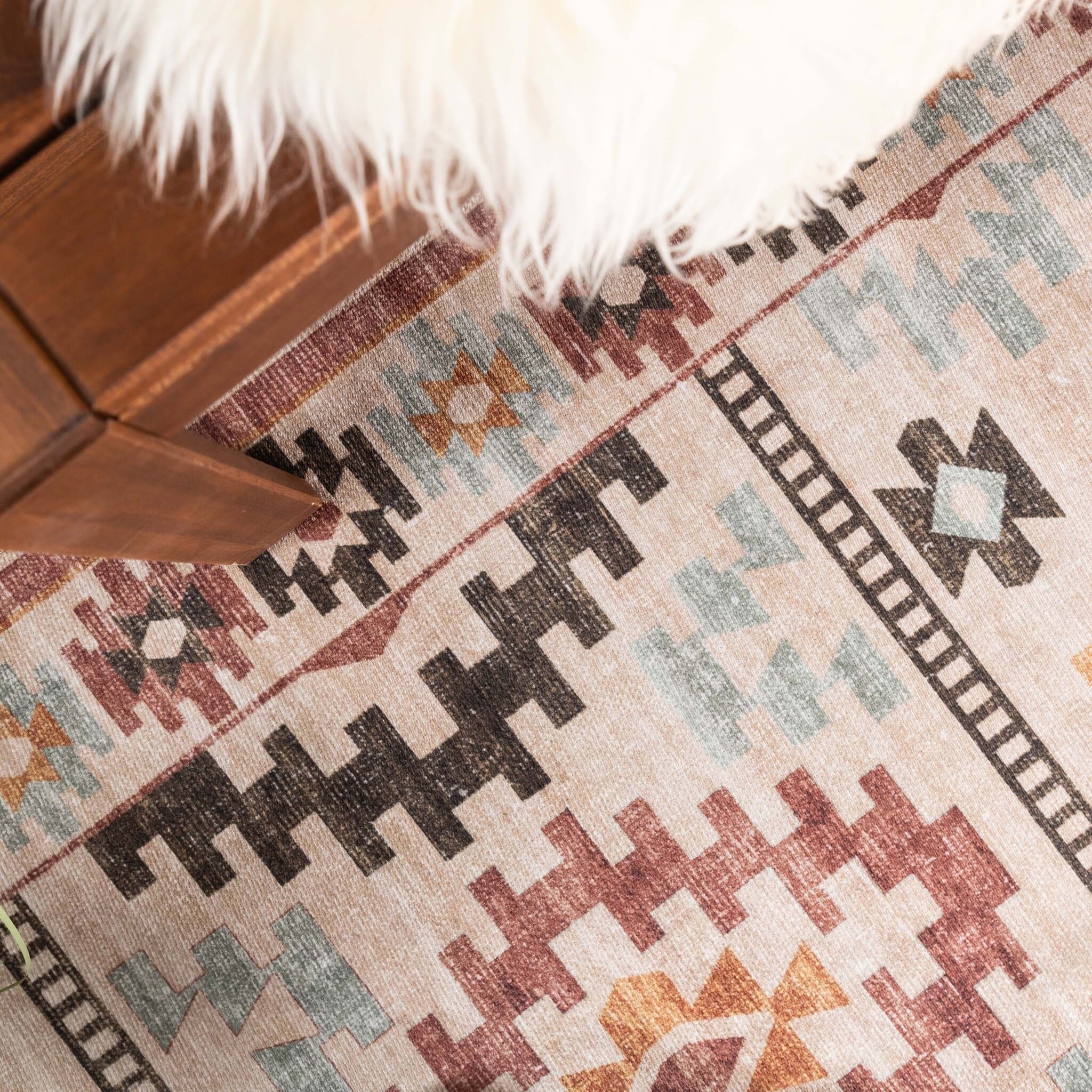 Kilim Outdoor Rug - Lira Diamond