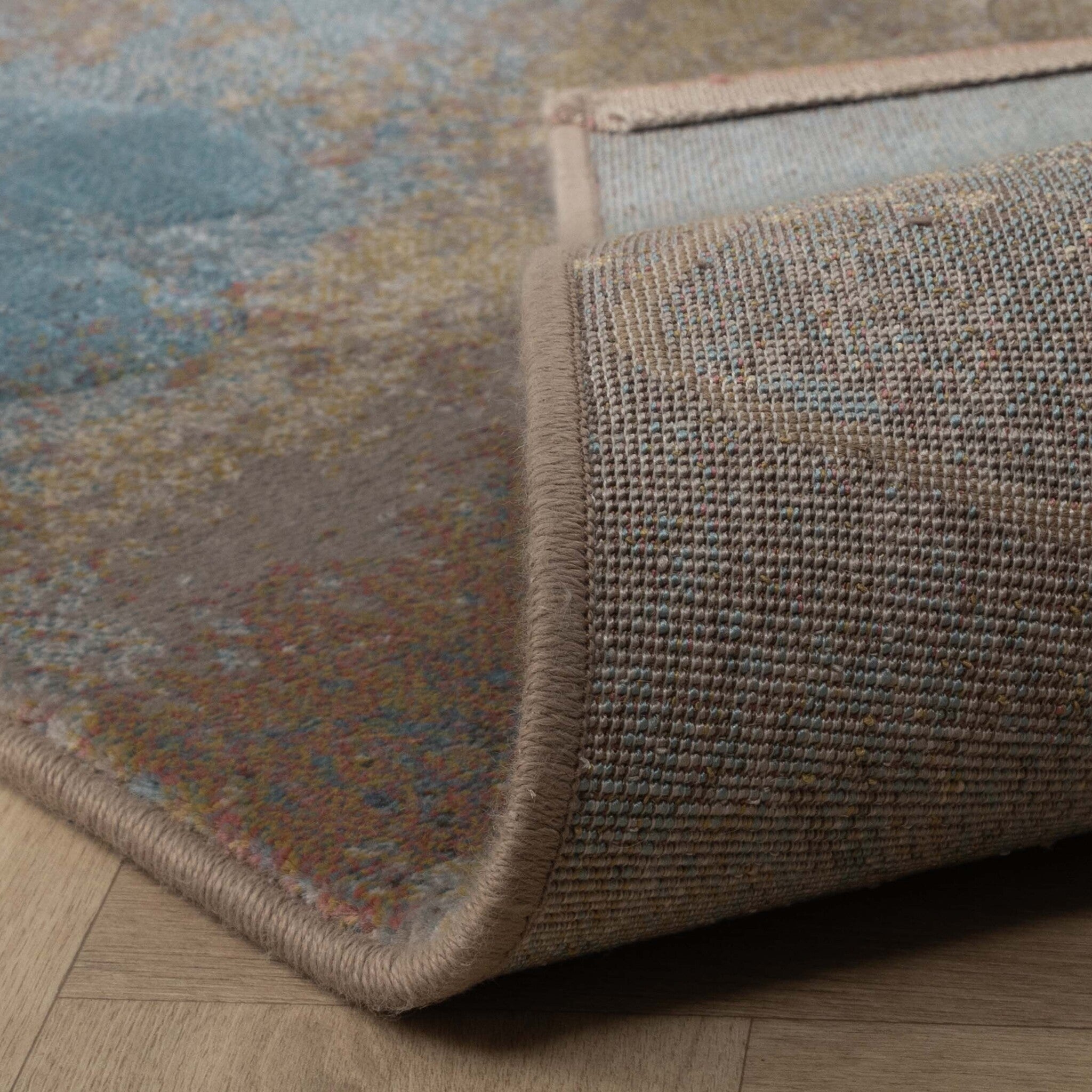 Industrial Rug - Raphael Blue/Terra