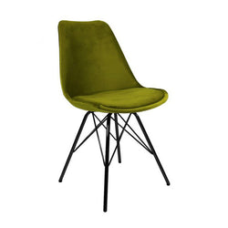 Velvet Chair - Green