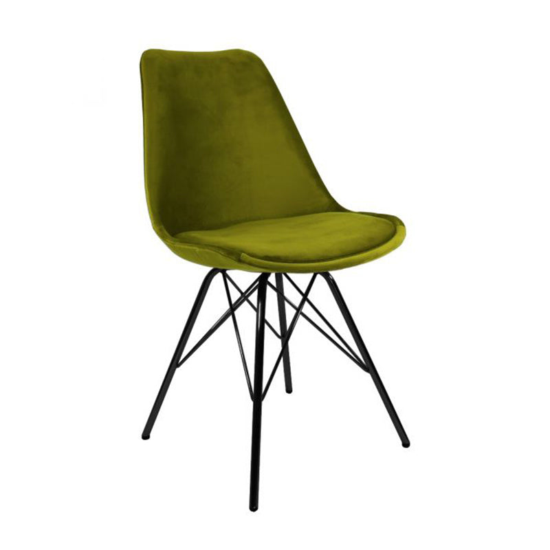 Velvet Chair - Green