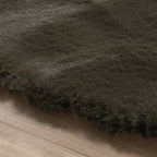 Round High Pile Rug - Comfy Supreme Green