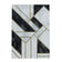 Modern floor rug - Marble Design Grey/Gold