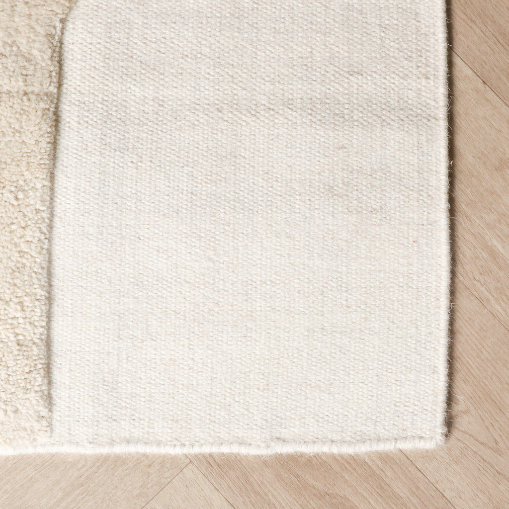 Wool Rug – Judith Lines Cream