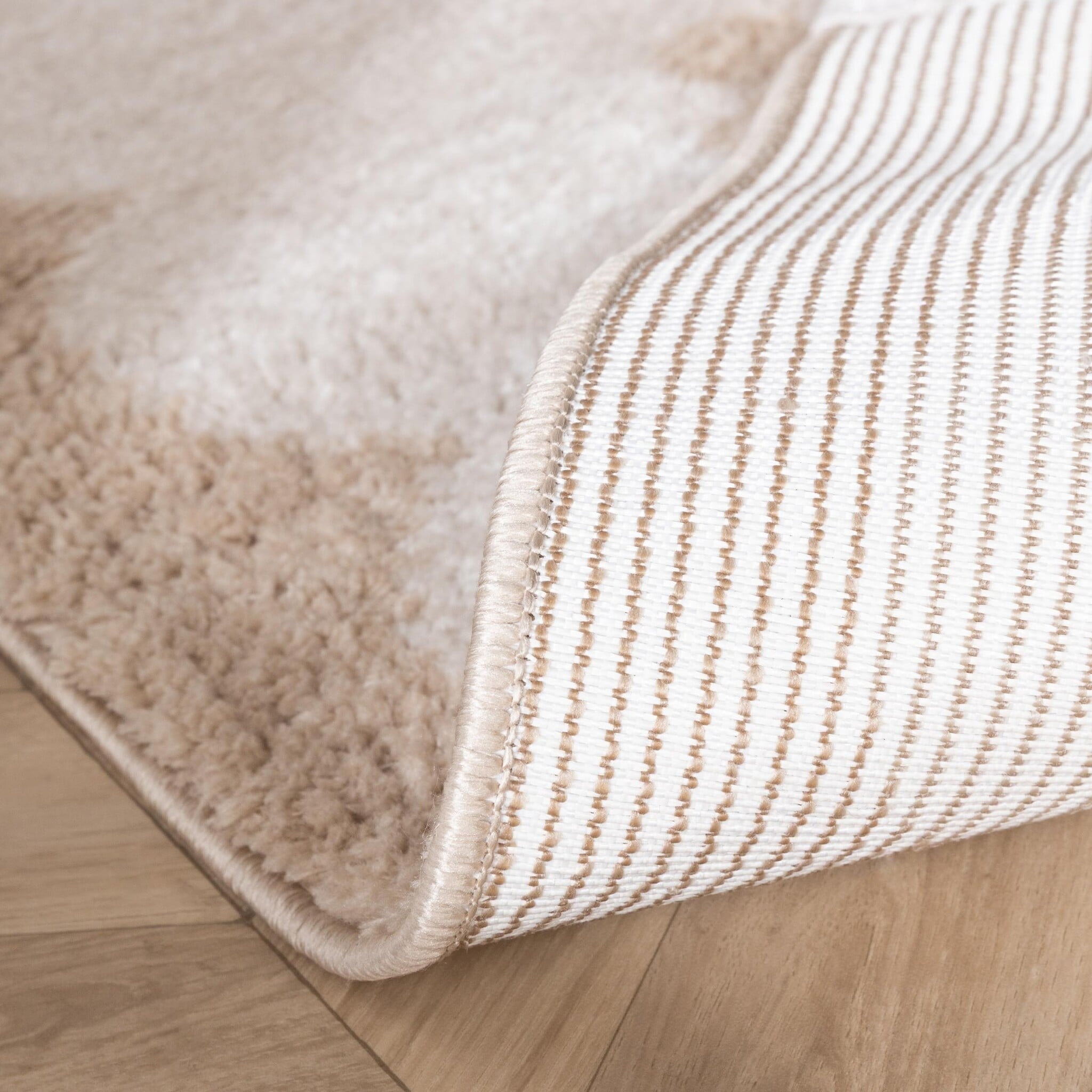 Washable children's rug - Moos Flower Creme