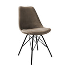 Velvet Chair - Taupe