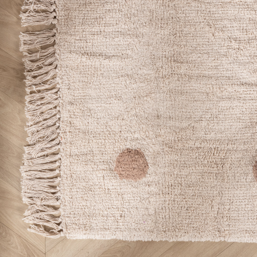 Kids Room Rug – Lou Dots Taupe