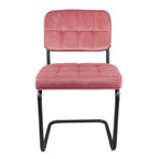 Chair Velvet - Ivy Pink