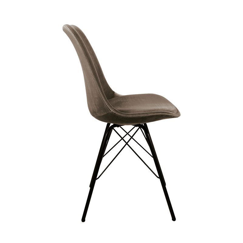 Velvet Chair - Taupe