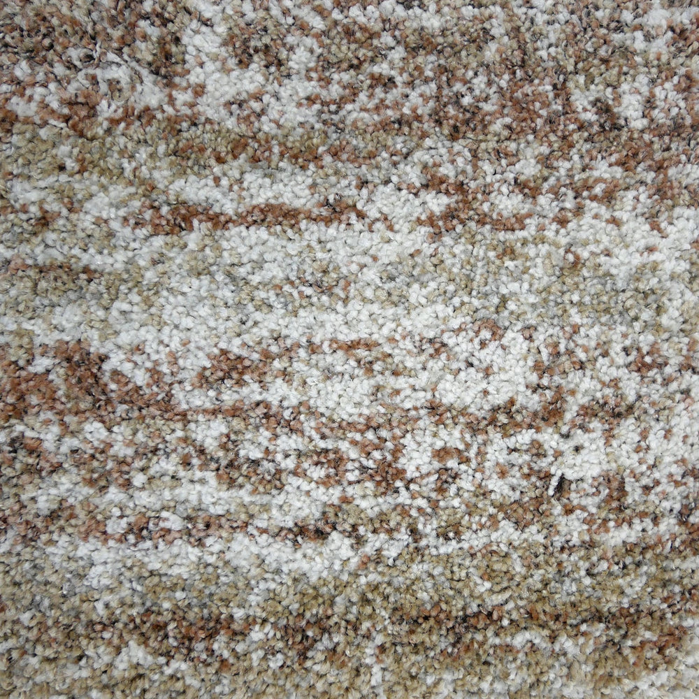High-pile floor rug - Malta Terra/Melange 8727