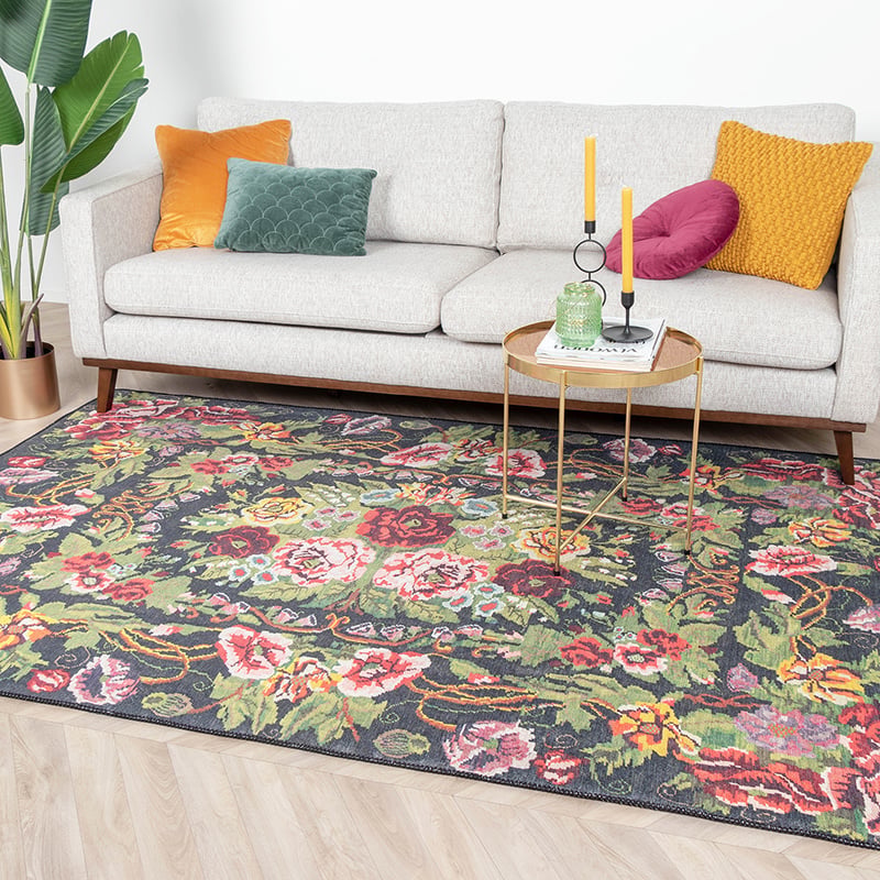 Rug - Estate Rose Kelim Green