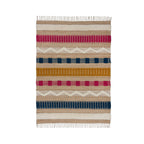 Jute floor rug - Jubio Medina Multicolor