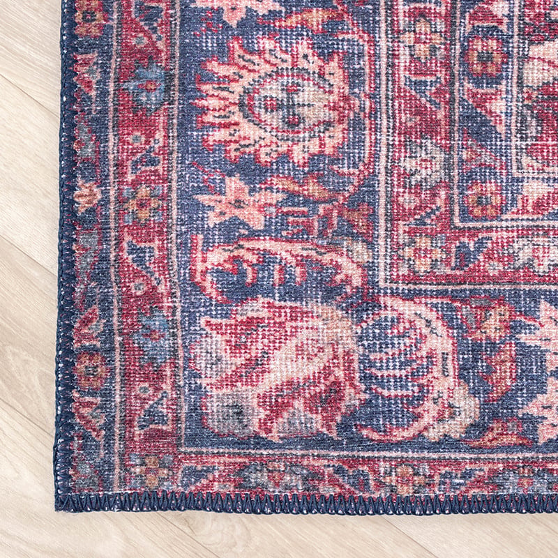 Vintage Rug - Estate Medallion Burgundy