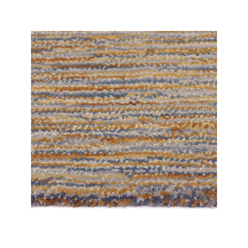 Wool floor rug - Wilena Ochre Yellow/Green