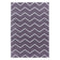 Low-pile floor rug - Smoothly Weave Purple/White