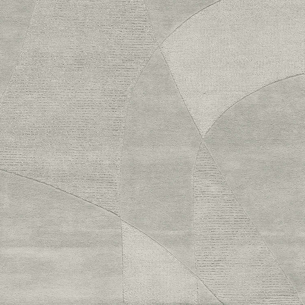 Organic Floor Rug - Fusion Light Grey 350