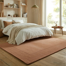 Solid floor rug - Tuscano Orange