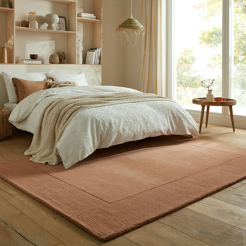 Solid floor rug - Tuscano Orange