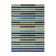 Modern floor rug - Illo Piano Green/Multicolor