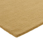 Wool floor rug - Organix Gold/Cream 510