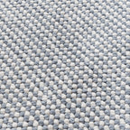 Sustainable Low-Pile Rug - Lykke Light Blue