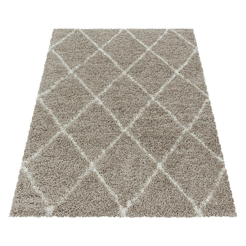 Berber Rug - Agadir Lines Beige/Cream