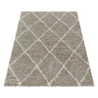 Berber Rug - Agadir Lines Beige/Cream