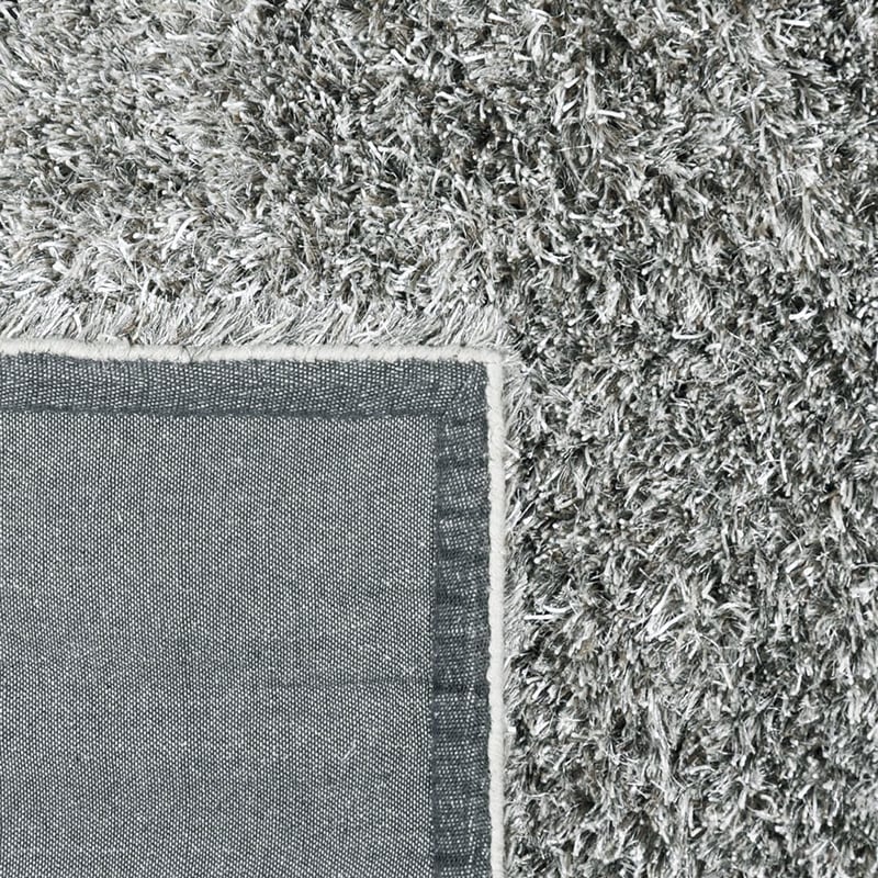 Shaggy floor rug - Paulina Silver