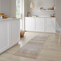 Washable runner - Elto Stripe Beige