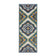 Indoor and outdoor runner - Batio Floral Blue/Green