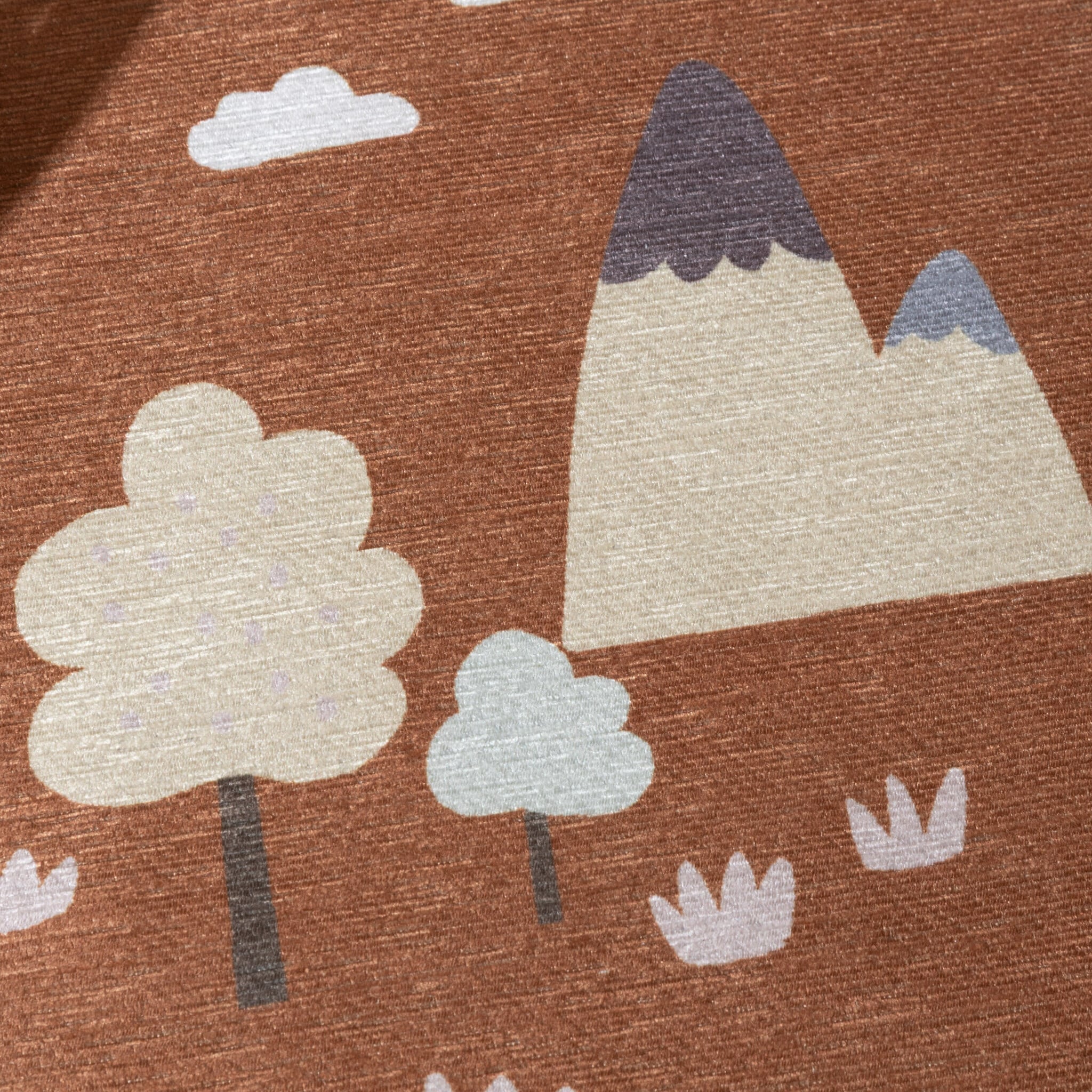 Round Play Rug Car - Rocky Ride Terra