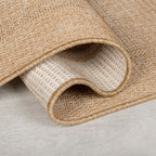 Outdoor Floor Rug - Emilio Weave Cream