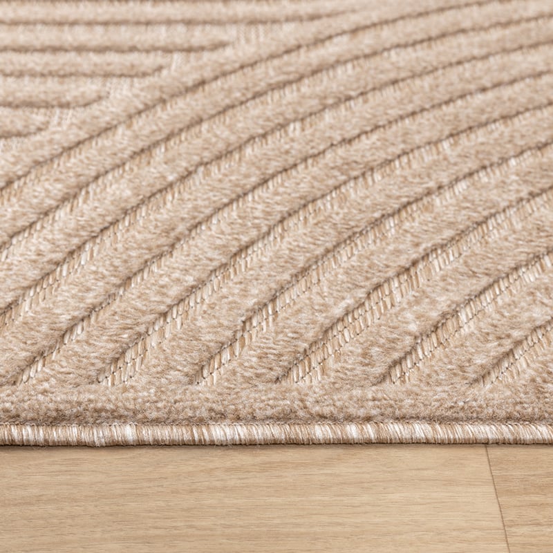 Modern Rug - Nori Curves Taupe