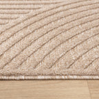 Modern Rug - Nori Curves Taupe