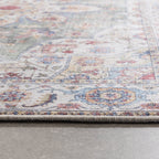 Washable Runner - Domingo Mandala Olive Green
