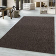 Low-pile floor rug - Nani Brown