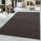 Low-pile floor rug - Nani Brown