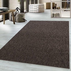 Low-pile floor rug - Nani Brown