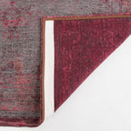 Vintage floor rug - The Fading World Pink Flash 8261
