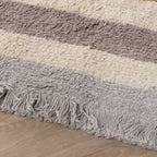 Washable children's rug - Milo Grey 