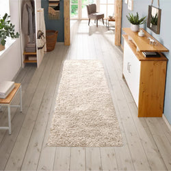 High Pile Runner - Solid White