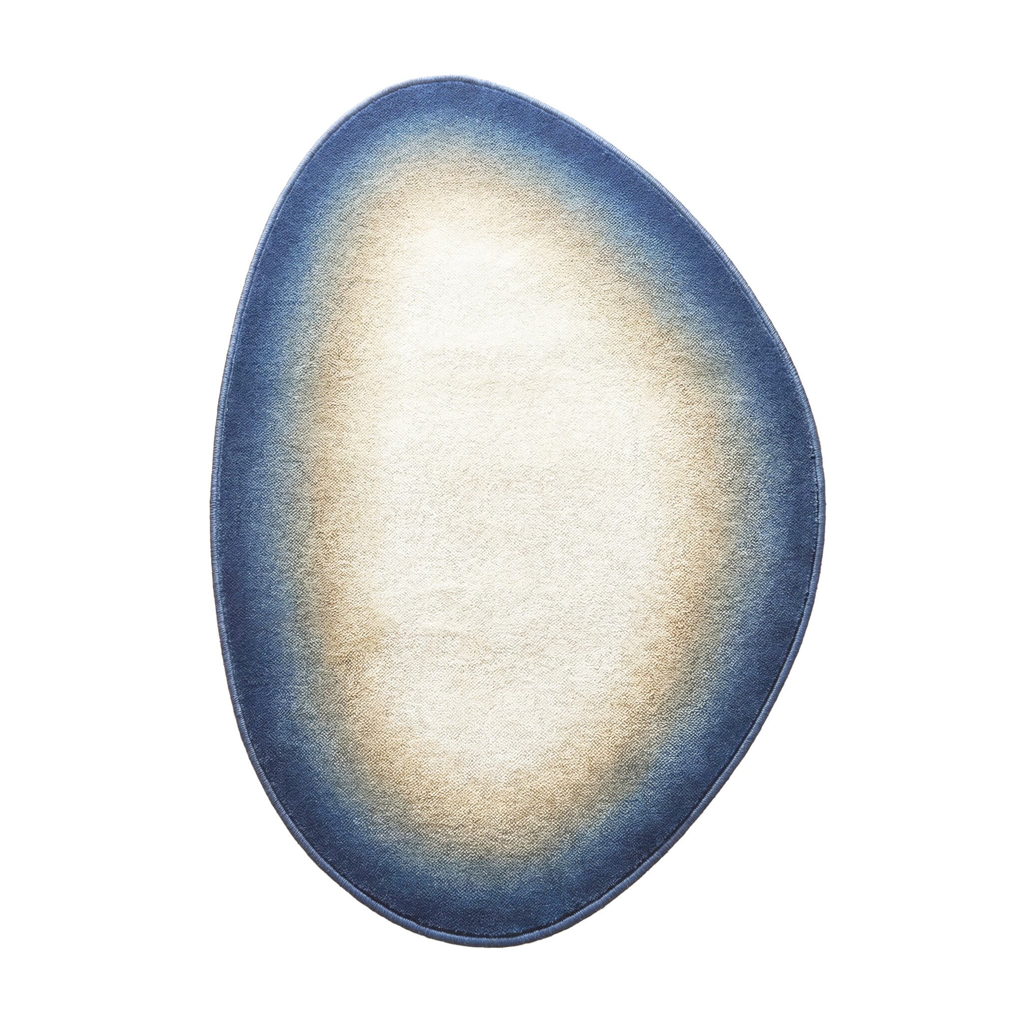 Organic Rug – Mellow Blue/Yellow
