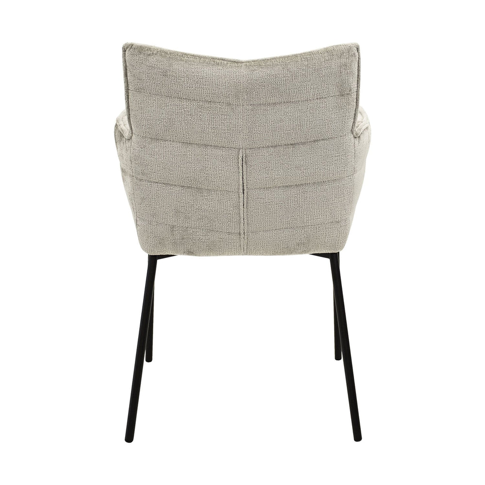 Dining chair - Goos Grey/Cream