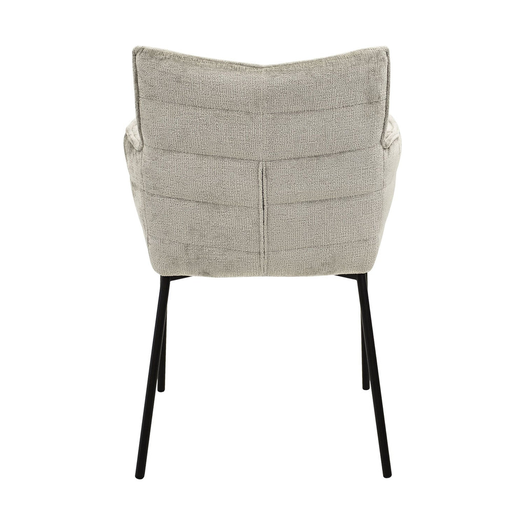 Dining chair - Goos Grey/Cream