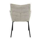 Dining chair - Goos Grey/Cream