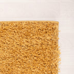 High Pile Rug - Solid Yellow