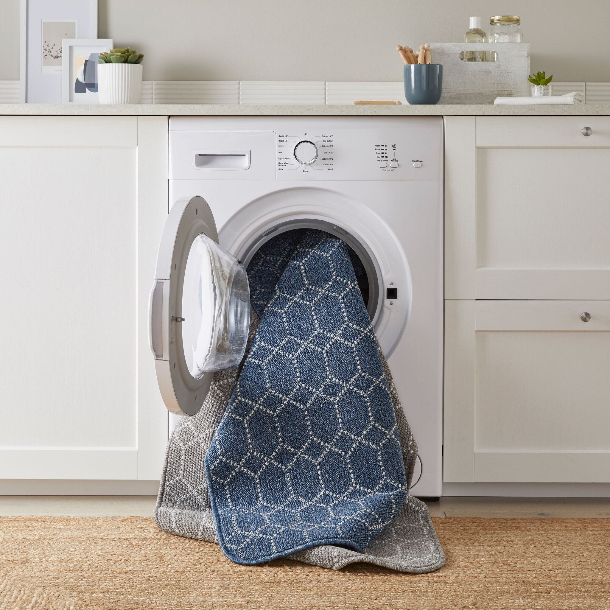Washable doormat - Argo Blue