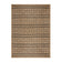 Jute floor rug - Lucio Geo Natural