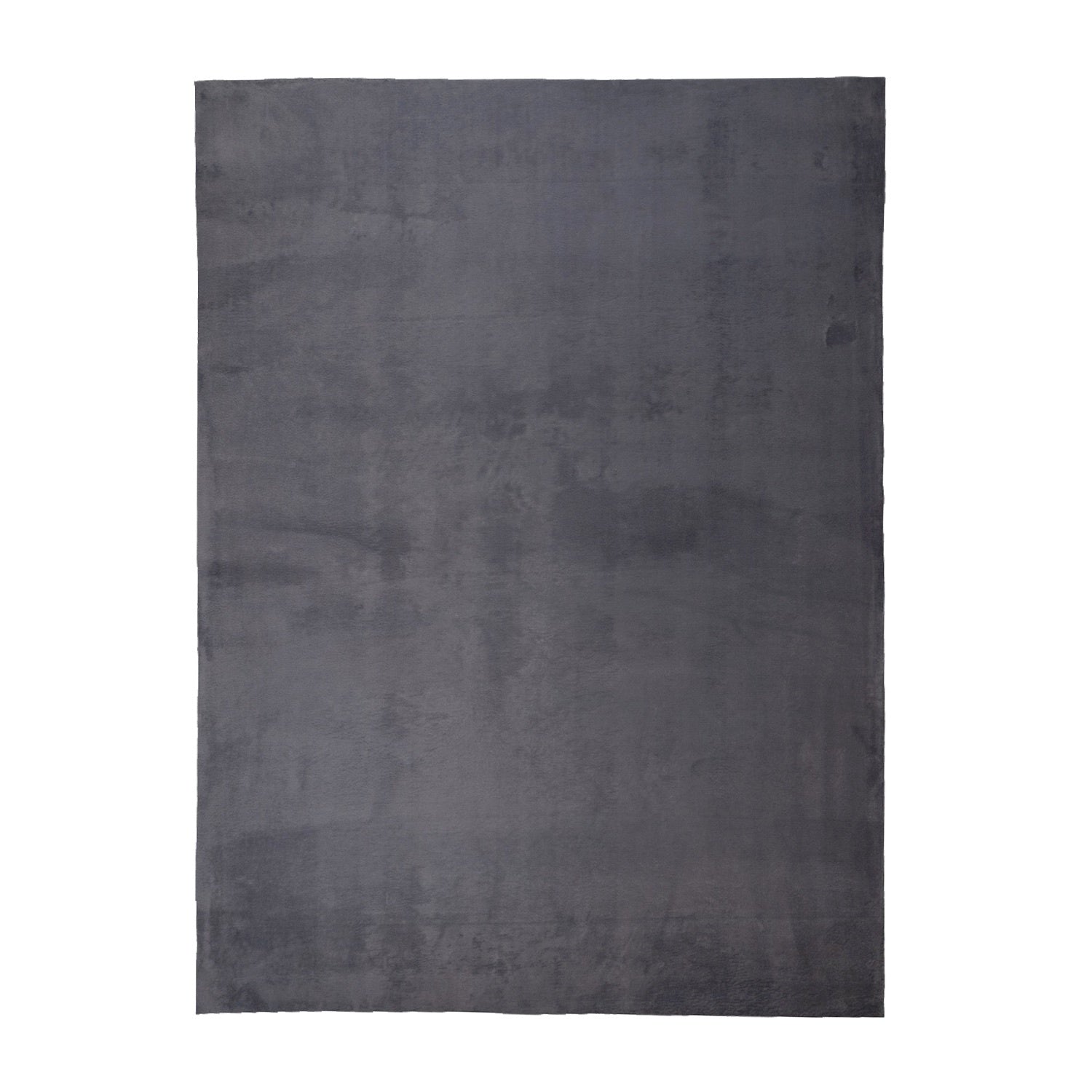 Soft Low-Pile Rug - Cozy Anthracite